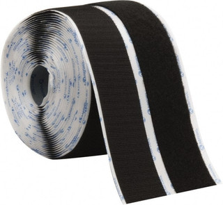 Velcro 2 x 5 Yd Adhesive Backed Hook & Loop Roll Continuous Roll, Black  211685 - 67127647 - Penn Tool Co., Inc