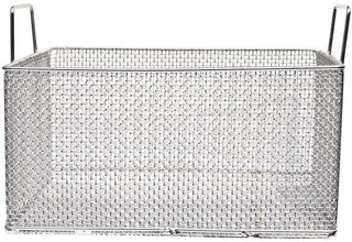 Marlin Steel Wire Products 12 Deep, Rectangular Stainless Steel Mesh  Basket 1/4 Perforation, 18 Wide x 9 High 00-105-31 - 70699673