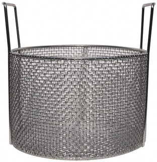 Marlin Steel Wire Products Round Stainless Steel Mesh Basket 1/4  Perforation, 12 Wide x 8 High 00-101-31 - 70699715