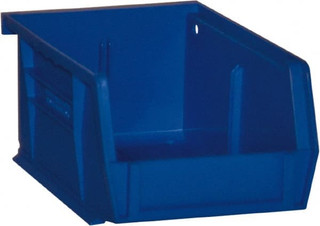 Durham 4-3/16" Wide x 5-7/16" Deep x 3" High Hang & Stack Bin Blue ...