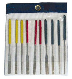 STM 10 Piece Diamond Hand File Set - 200-763| Penn Tool Co., Inc