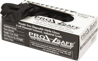 PRO-SAFE Size L, 8 mil, Industrial Grade, Powder Free Nitrile