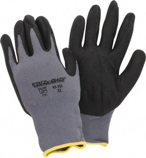 General Purpose Work Gloves: Medium, Nitrile Coated, Nylon 45-101-M