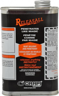 Releasall 16 oz Can Rust Solvent/Penetrant 122°F Max 102500 - 00257261