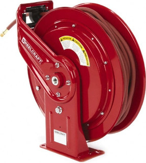 Reelcraft 100 ft. Spring Retractable Hose Reel 300 psi, Hose