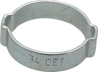 ZINC PLATED STEEL" Hose Clamps: Band 9 And 12 Mm - Comex