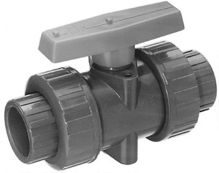 Legend Valve 2-1/2" Pipe, Full Port, PVC True Union Design Ball Valve ...