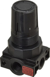 Parker Hannifin 1/4 NPT 0 - 125 psi Miniature Plastic Regulator 150 Max ...