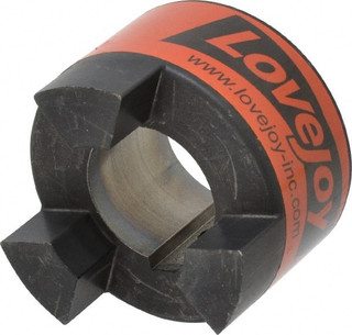 Lovejoy 42mm Max Bore, 12mm x 3.3mm Keyway Width x Depth, Flexible