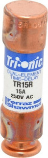 10-Pack Of Ferraz Shamwut ATQR 15 Time-Delay Fuses - 15 Amp (ATQR15)
