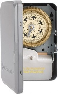Intermatic 7 Day Indoor Analog Electromechanical Timer Switch 6 On/Off ...