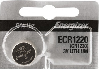 Lot De 5 Piles Lithium Sony CR1220 – 3V, 38mAh, 12x2mm – Neuves