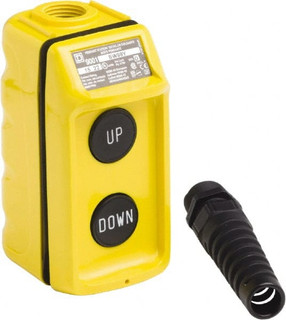 Schneider Electric 2 Operator, Pushbutton Pendant Control Station Up ...