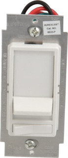 Leviton 1 Pole, 120 VAC, Residential Grade Rocker Dimmer Switch For ...