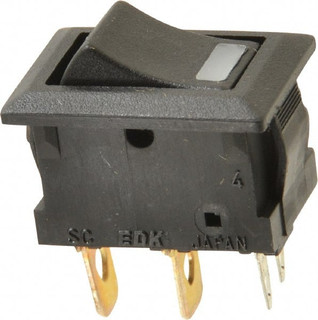 GC/Waldom Electronics SPST, Maintained (MA), On-Off Sequence, Lighted ...