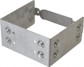 Cooper B-Line 6 Inch Wide x 6 Inch High, Rectangular Raceway Connector ...