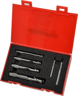 Shars HSS 3/16-3/4 HSS Single End Mill 10pcSet