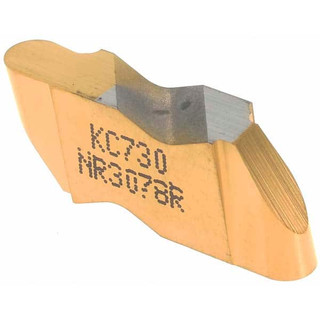 Kennametal NR3078R KC730 Carbide Grooving Insert TiN Finish, RH, 3.96mm ...