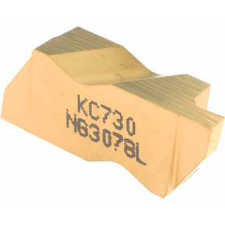 Kennametal NG3078L KC730 Carbide Grooving Insert TiN Finish, LH, 1.98mm ...