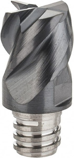 Iscar MMEC.375 B27R000-4T06 Carbide End Mill Tip Insert TiAlN Finish, 4 ...