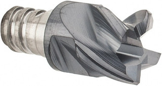 Iscar MMEC312E20C12CF4T05 Carbide End Mill Tip Insert TiAlN Finish, 4 ...