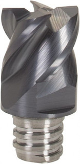 Iscar MM EC.500B37R015-4T06 Carbide End Mill Tip Insert TiAlN Finish, 4 ...