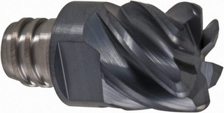 Iscar MMEC500B37R060-6T08 Carbide End Mill Tip Insert TiAlN Finish, 6 ...