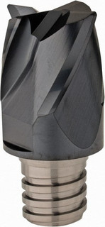 Iscar MMEC.750A62R030-4T12 Carbide End Mill Tip Insert TiAlN Finish, 4 ...