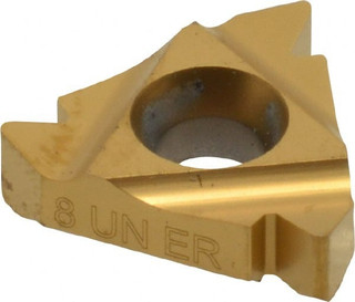 Carmex 16 ER 8 UN BXC Carbide Laydown Threading Insert TiN Finish, RH ...