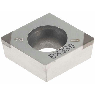 Tungaloy 2QP-CCMW32.51 BX330 PCBN Turning Insert Uncoated, 3/8 ...