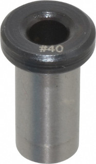 Boneham Type H, No. 40 Inside Diam, Head, Press Fit Drill Bushing 1/4 ...