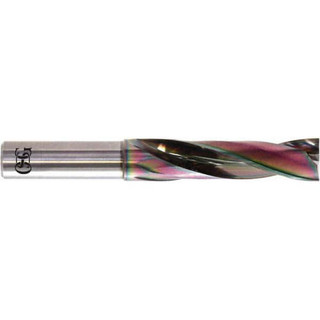 thumbnail interactive-video image 1 of OSG 215-2656 17/64" (6.75mm) 5xD Slow Spiral Solid Carbide Drill Bit - New 1 of 6