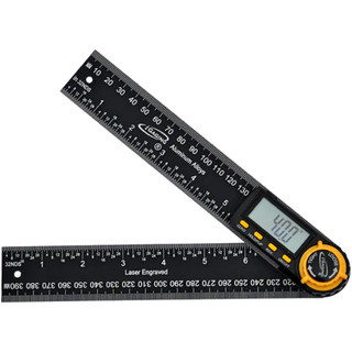 iGaging EZ View 360° Digital Protractor & Ruler, 7"/400 mm - 35-4107 ...