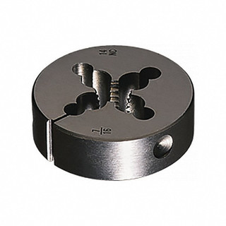 HARFINGTON M18 X 2.5 Metric Round Threading Die - 38mm OD HSS Adjustable Right Hand Die For Thread Repair