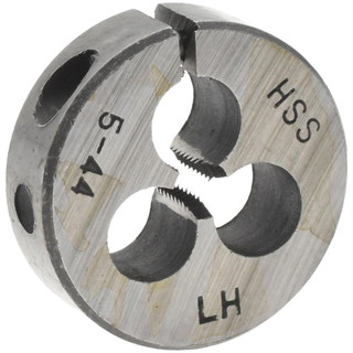 Value Collection Round Die: #5-44, High Speed Steel Adjustable, Left ...