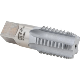 Hertel 1 - 11-1/2 NPT, 5 Flutes, Chrome Plated, High Speed Steel ...