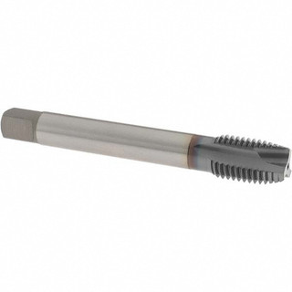 Burkit M20 X 2 Spiral Point Tap, HSS Titanium Coating Spiral Point Plug