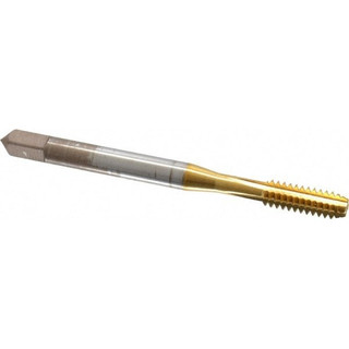 Balax Straight Flute Tap: #10-24 UNC, 4 Flutes, Bottoming, 2B/3B Class ...