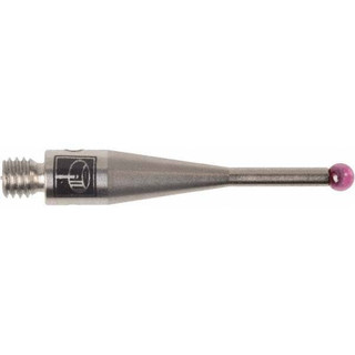 Renishaw CMM Ball Stylus: 2 mm Ball Dia, 21 mm OAL, M3 Ruby Point ...