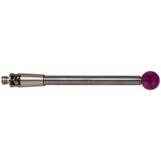 Renishaw CMM Ball Stylus: 4 mm Ball Dia, 30 mm OAL, M2 Ruby Point ...