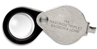 10X - 20X Hastings Triplet Loupes, Bausch & Lomb Contenti 220-030