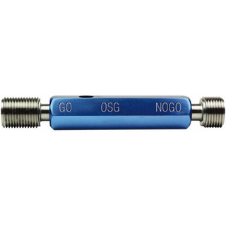 OSG USA, INC. Plug Thread Gage: M6x1.0 Thread, 6H Class, Double End, Go ...