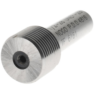 SPI Plug Thread Gage: 1/2-28 Thread, 6H Class, Single End, No Go Steel ...