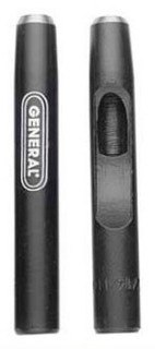 General Tools 1280D Hollow Steel Punch – 3/16" Diameter, For Leather, Rubber, Gaskets, Cardboard