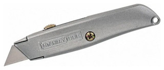 Stanley 10-099 Classic 99 Retractable Utility Knife 3-Pack - 6-Inch With Blade Storage