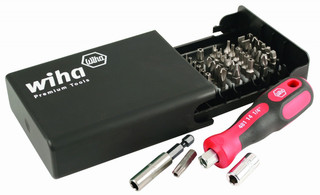 Wiha 71991 Bits Collector – 39-teiliges Bit-Set Mit Sicherheitsbits Für Alle Schrauben