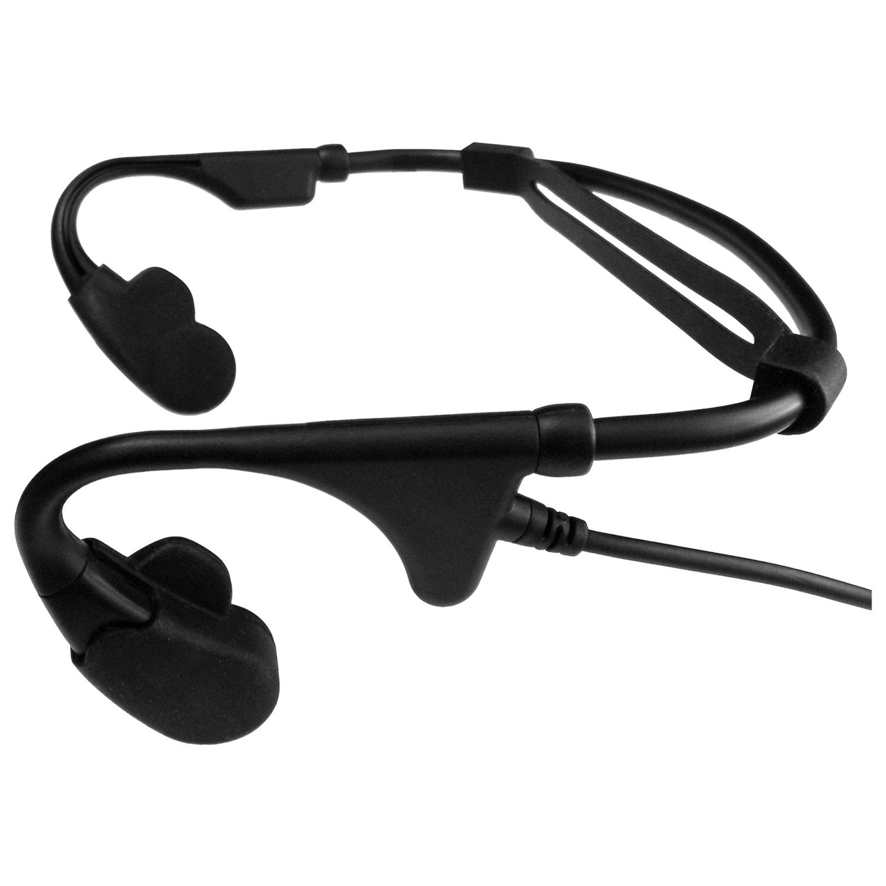 Bone Conduction Code Red Headsets Tactical Throat Mic Battle Zero