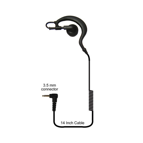 Silent Listen Only Earpiece | Code Red Headsets - Headsets