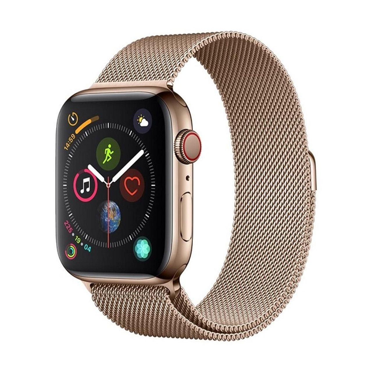 Apple Watch Ultra - 49 mm - titanium - smart watch with Alpine Loop -  textile - orange - band size: M - 32 GB - Wi-Fi, LTE, UWB, Bluetooth - 4G -  2.16 oz - Walmart.com