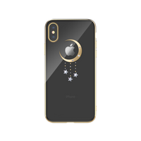 iPhone X/XS Meteor Crystal Case Gold iPhone X/XS Meteor Crystal Case Gold